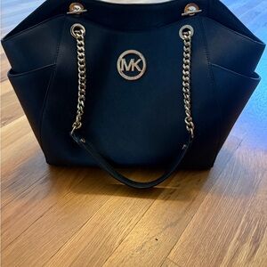 Michael Kors Tote with Gold Accents